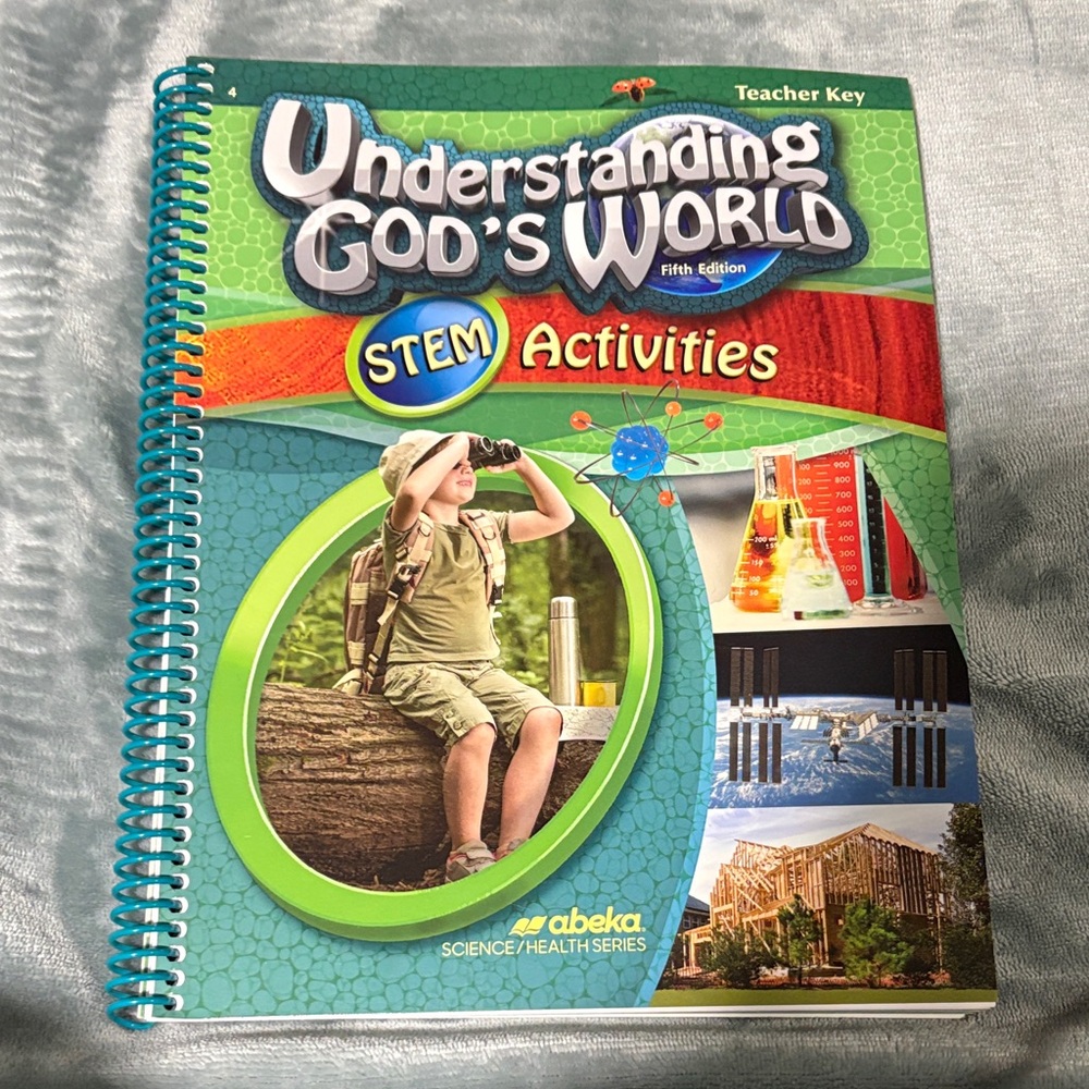 Abeka Understanding God's World STEM Activities Book Teacher key